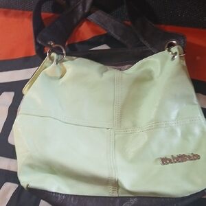 WeidiPolo Mint Green Shoulder Tote Bag by